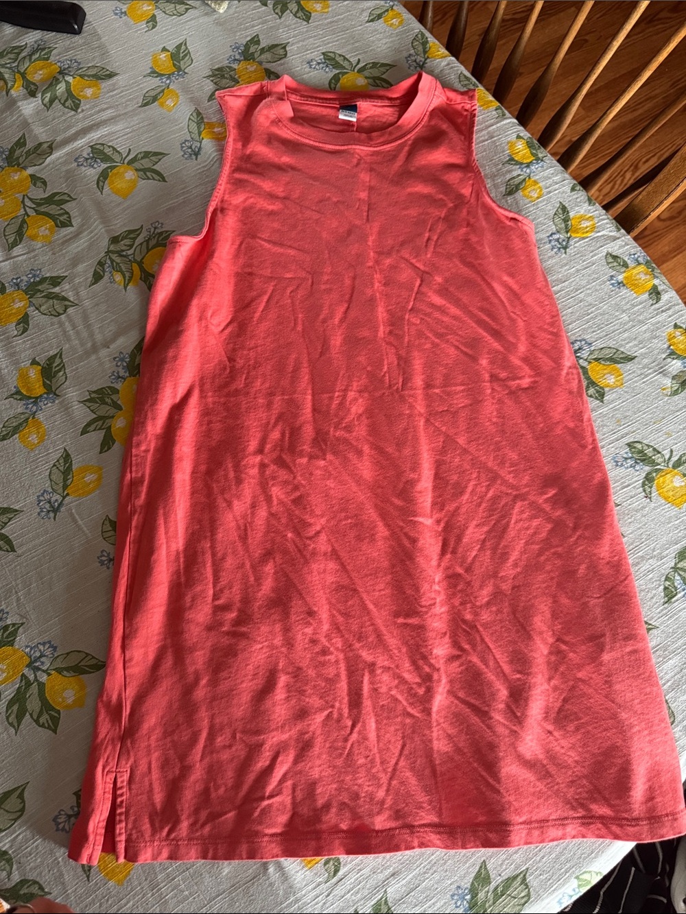 Old Navy Coral Sleeveless Tank Dress